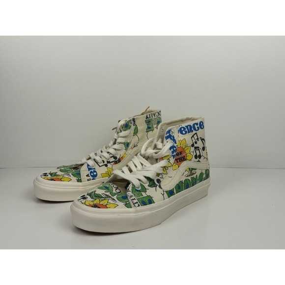 VANS Sk8-Hi Tapered Eco Theory - Eco Positivity Skate Men's Size 5 / Women's 6.6 - Picture 5 of 5